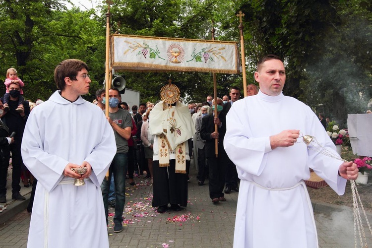 Boże Ciało w Zielonej Górze (parafia pw. św. Franciszka)