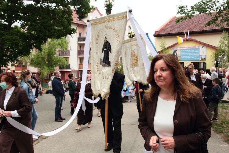 Boże Ciało w Zielonej Górze (parafia pw. św. Franciszka)