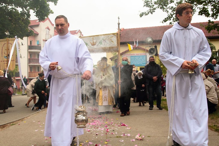 Boże Ciało w Zielonej Górze (parafia pw. św. Franciszka)