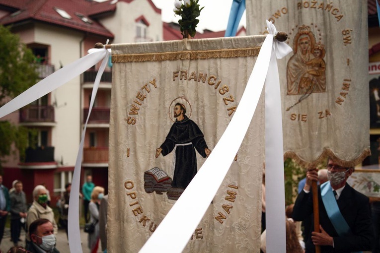 Boże Ciało w Zielonej Górze (parafia pw. św. Franciszka)