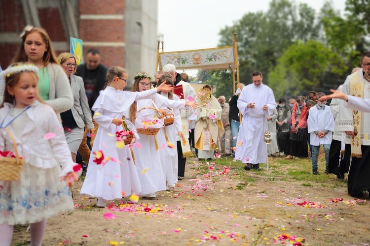 Boże Ciało w Zielonej Górze (parafia pw. św. Franciszka)