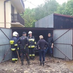 Oberwanie chmury nad Glisnem koło Mszany Dolnej