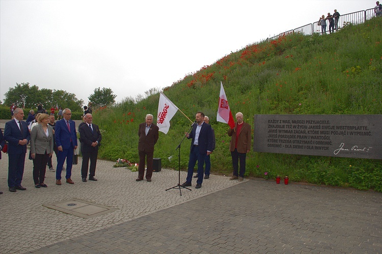 Otwarcie papieskiej wystawy na Westerplatte