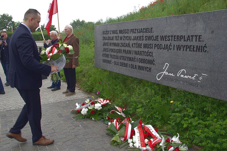 Otwarcie papieskiej wystawy na Westerplatte