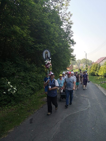 Pielgrzymka w intencji powołań z Krosna Odrzańskiego - dzień 2.