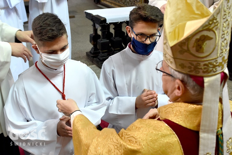 Promocja nowych lektorów i ceremoniarzy w diecezji świdnickiej