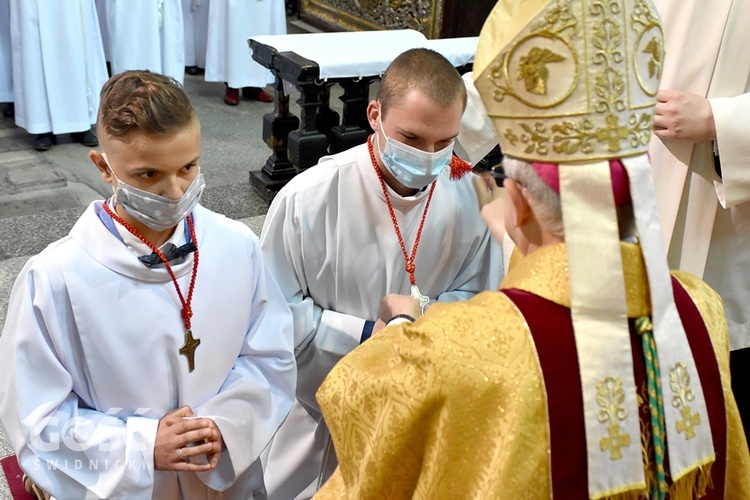 Promocja nowych lektorów i ceremoniarzy w diecezji świdnickiej