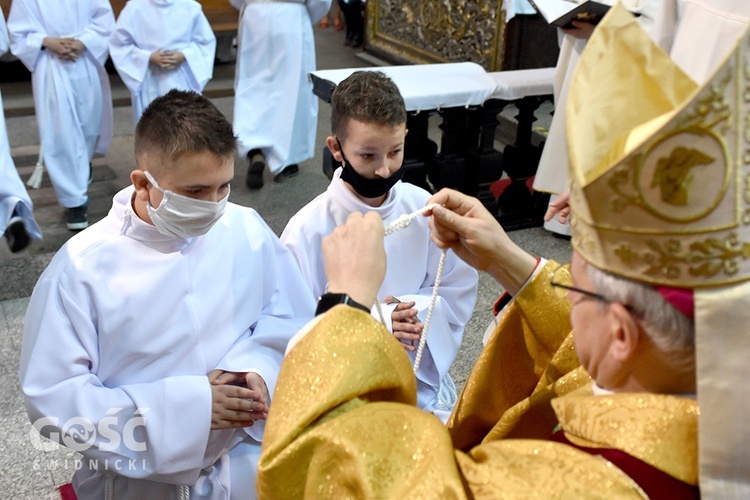 Promocja nowych lektorów i ceremoniarzy w diecezji świdnickiej