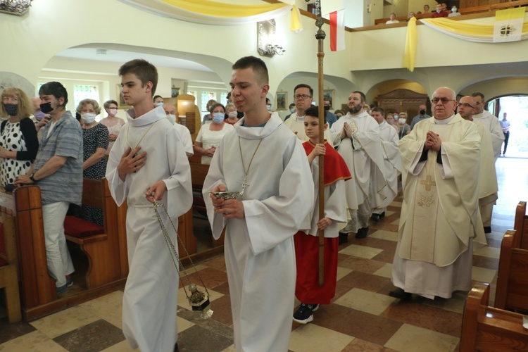 Odpust u św. Antoniego Husiatyńskiego w Obornikach Śląskich