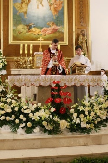 Msza św. prymicyjna ks. Mateusza Steczka w Buczkowicach - 2020