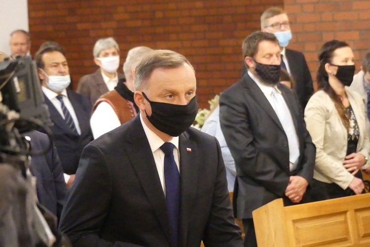 Prezydent Andrzej Duda w Harmężach - w 80. rocznicę pierwszego transportu Polaków do Auschwitz