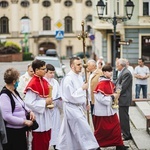 Poświęcenie figury Matki Bożej Fatimskiej na noworudzkim Rynku