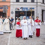 Poświęcenie figury Matki Bożej Fatimskiej na noworudzkim Rynku