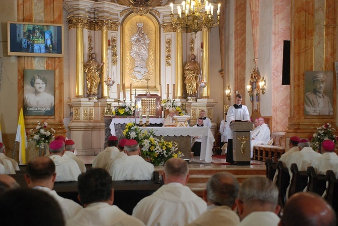 Wadowice. Msza św. pod przewodnictwem abp. Stanisława Gądeckiego