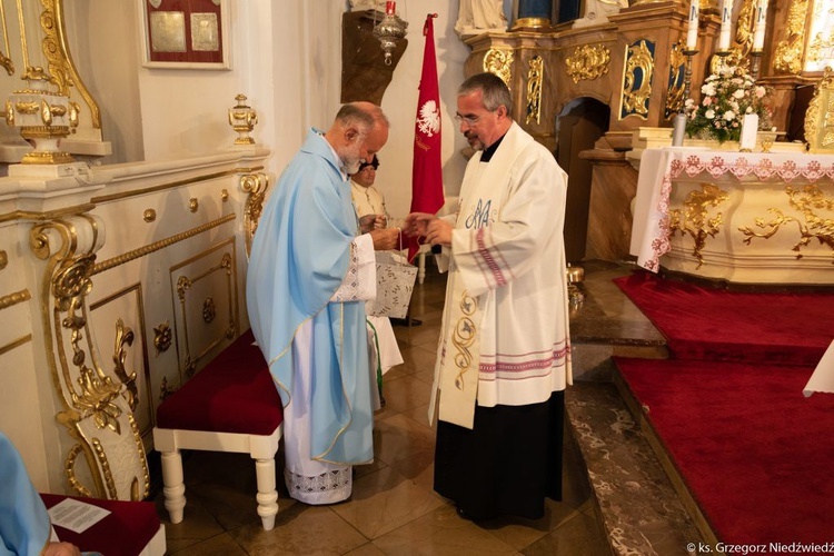 Msza św. odpustowa z udziałem apostolstwa trzeźwości w Rokitnie