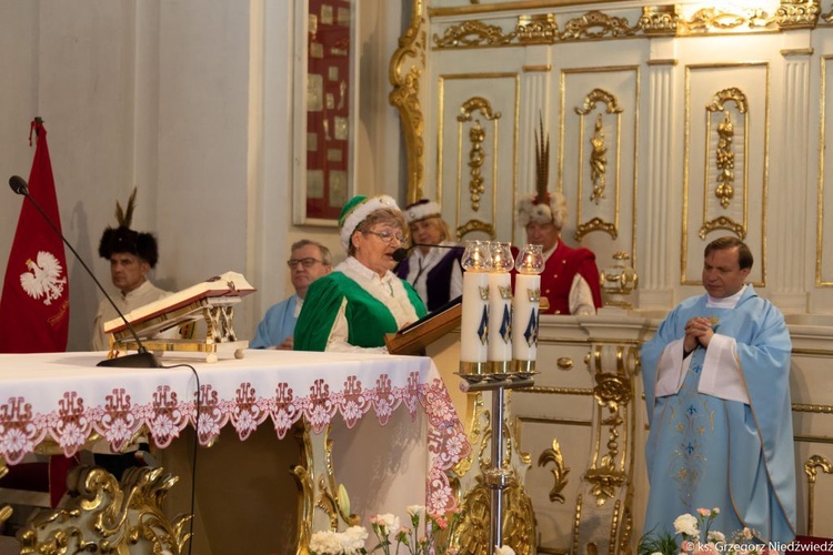 Msza św. odpustowa z udziałem apostolstwa trzeźwości w Rokitnie