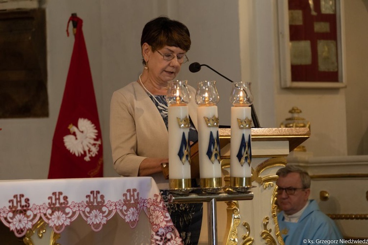 Msza św. odpustowa z udziałem apostolstwa trzeźwości w Rokitnie