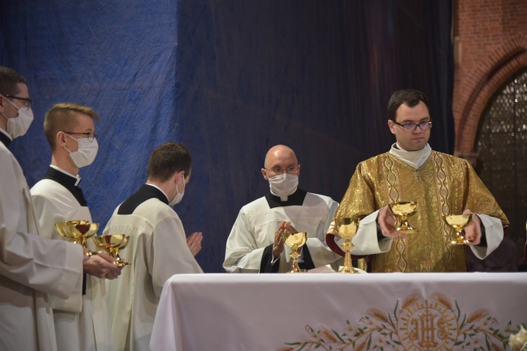 Błogosławieństwo nowych lektorów i ceremoniarzy