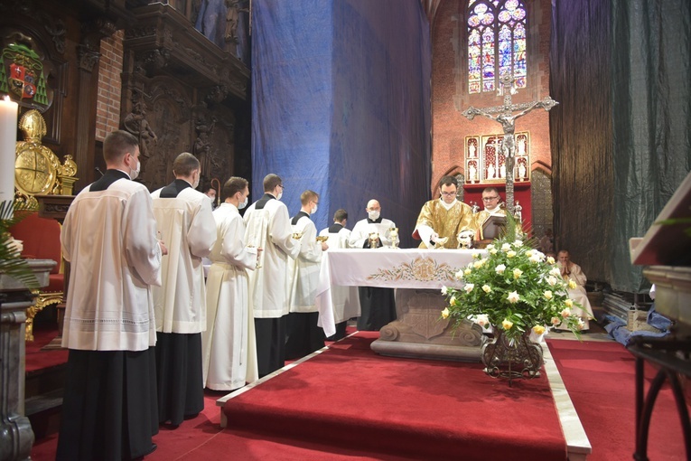 Błogosławieństwo nowych lektorów i ceremoniarzy