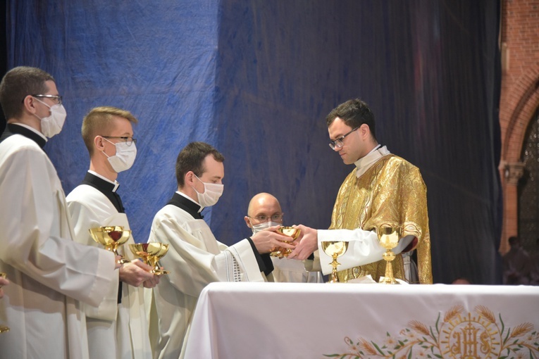 Błogosławieństwo nowych lektorów i ceremoniarzy