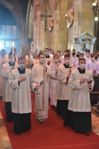 Błogosławieństwo nowych lektorów i ceremoniarzy