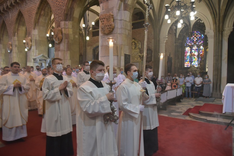 Błogosławieństwo nowych lektorów i ceremoniarzy