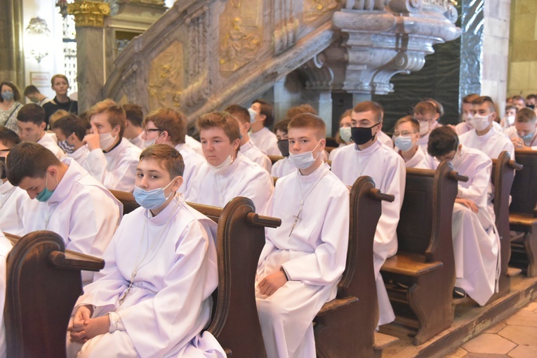 Błogosławieństwo nowych lektorów i ceremoniarzy