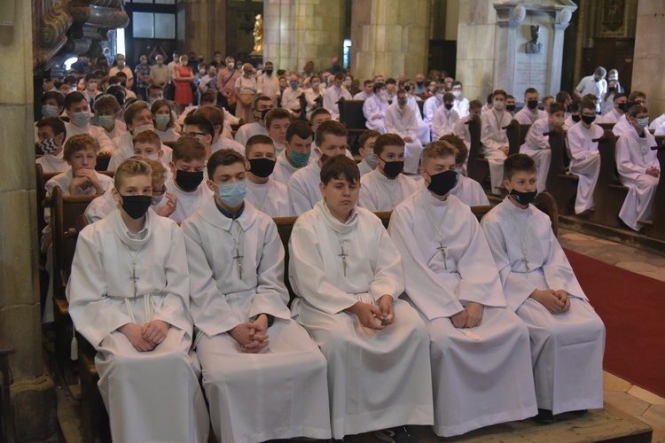 Błogosławieństwo nowych lektorów i ceremoniarzy