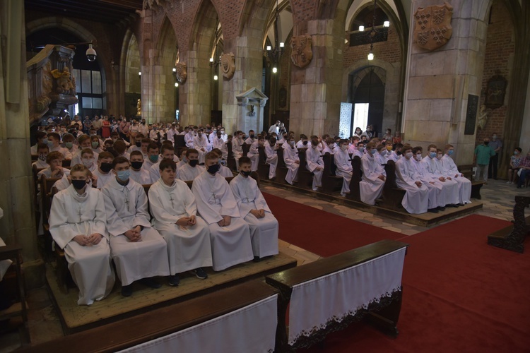 Błogosławieństwo nowych lektorów i ceremoniarzy