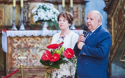Państwo Józef i Barbara Nowakowie od 16 lat pielgrzymują do wambierzyckiego sanktuarium.