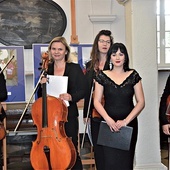 W muzeum wystąpili Apertus Quartet i sopranistka Aleksandra Borkiewicz.