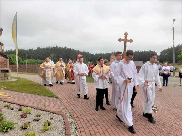 Relikwie św. Kingi w Ociece