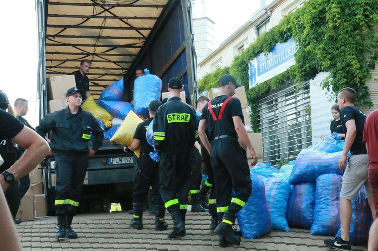 Strażacka pomoc dla hospicjum