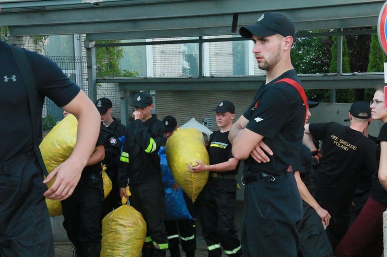 Strażacka pomoc dla hospicjum
