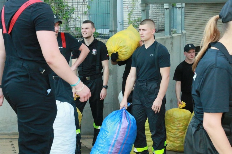 Strażacka pomoc dla hospicjum