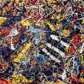 Jackson Pollock,  „Numer 17a”