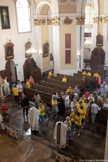 Pielgrzymka chorych i cierpiących oraz służby zdrowia do Rokitna