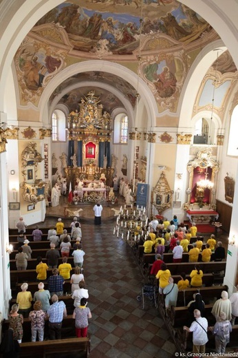 Pielgrzymka chorych i cierpiących oraz służby zdrowia do Rokitna