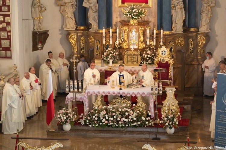 Pielgrzymka chorych i cierpiących oraz służby zdrowia do Rokitna