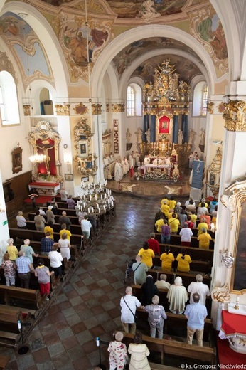 Pielgrzymka chorych i cierpiących oraz służby zdrowia do Rokitna