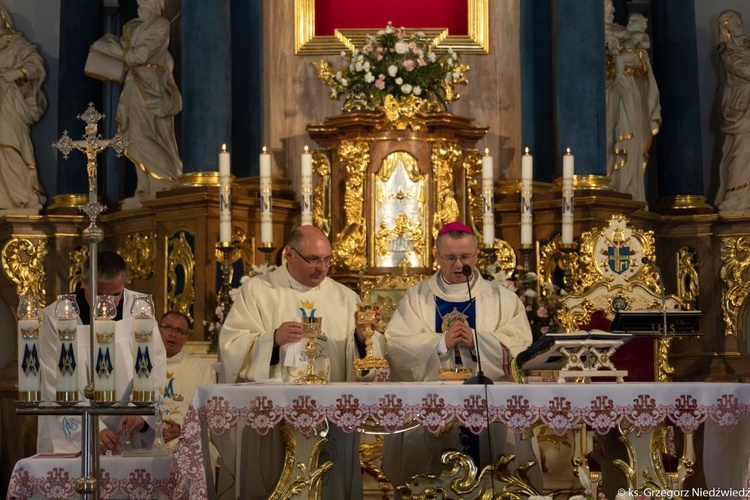 Pielgrzymka chorych i cierpiących oraz służby zdrowia do Rokitna