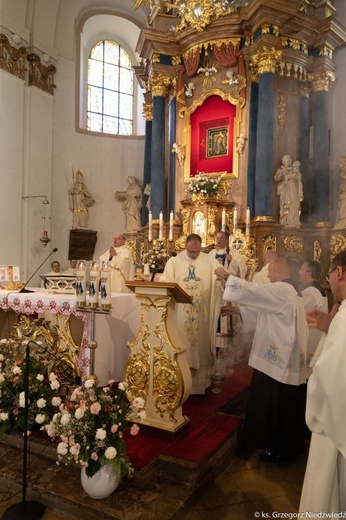 Pielgrzymka chorych i cierpiących oraz służby zdrowia do Rokitna