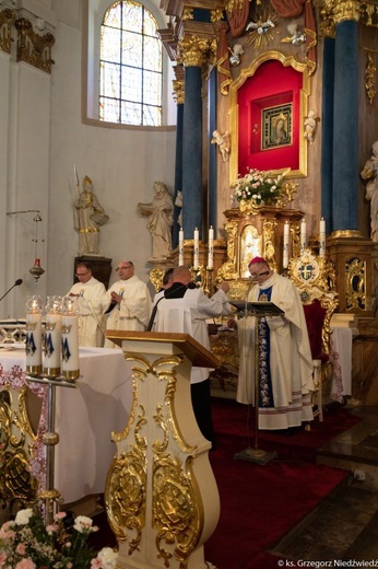 Pielgrzymka chorych i cierpiących oraz służby zdrowia do Rokitna