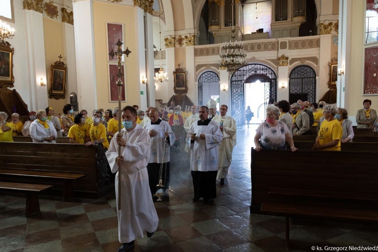 Pielgrzymka chorych i cierpiących oraz służby zdrowia do Rokitna