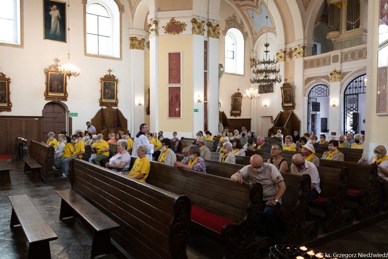 Pielgrzymka chorych i cierpiących oraz służby zdrowia do Rokitna