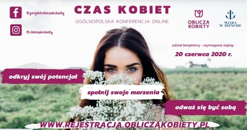 Oblicza kobiety. Konferencja on-line