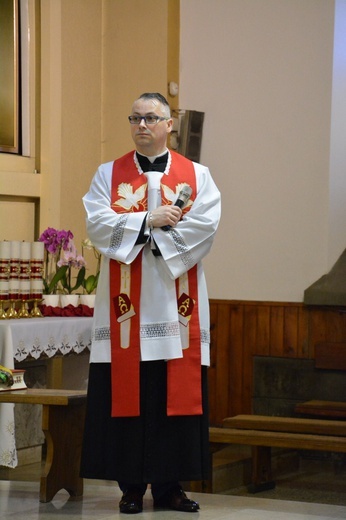 Bierzmowanie w sądeckiej Zawadzie