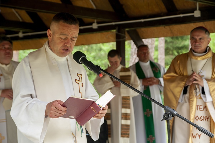 Msza św. na zakończenie spływu