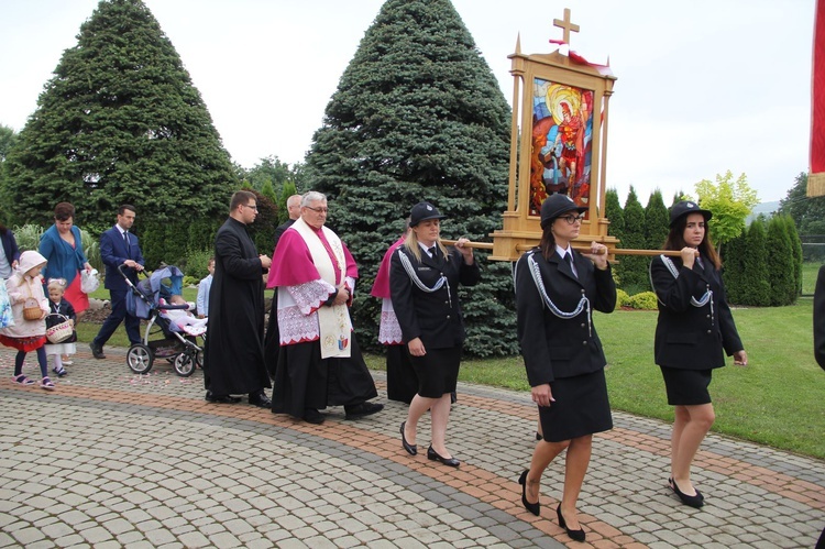 Koszyce Małe. Ogłoszenie św. Małgorzaty Marii Alacoque drugą patronką kościoła