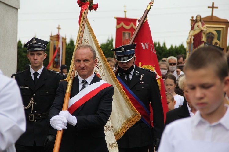 Koszyce Małe. Ogłoszenie św. Małgorzaty Marii Alacoque drugą patronką kościoła